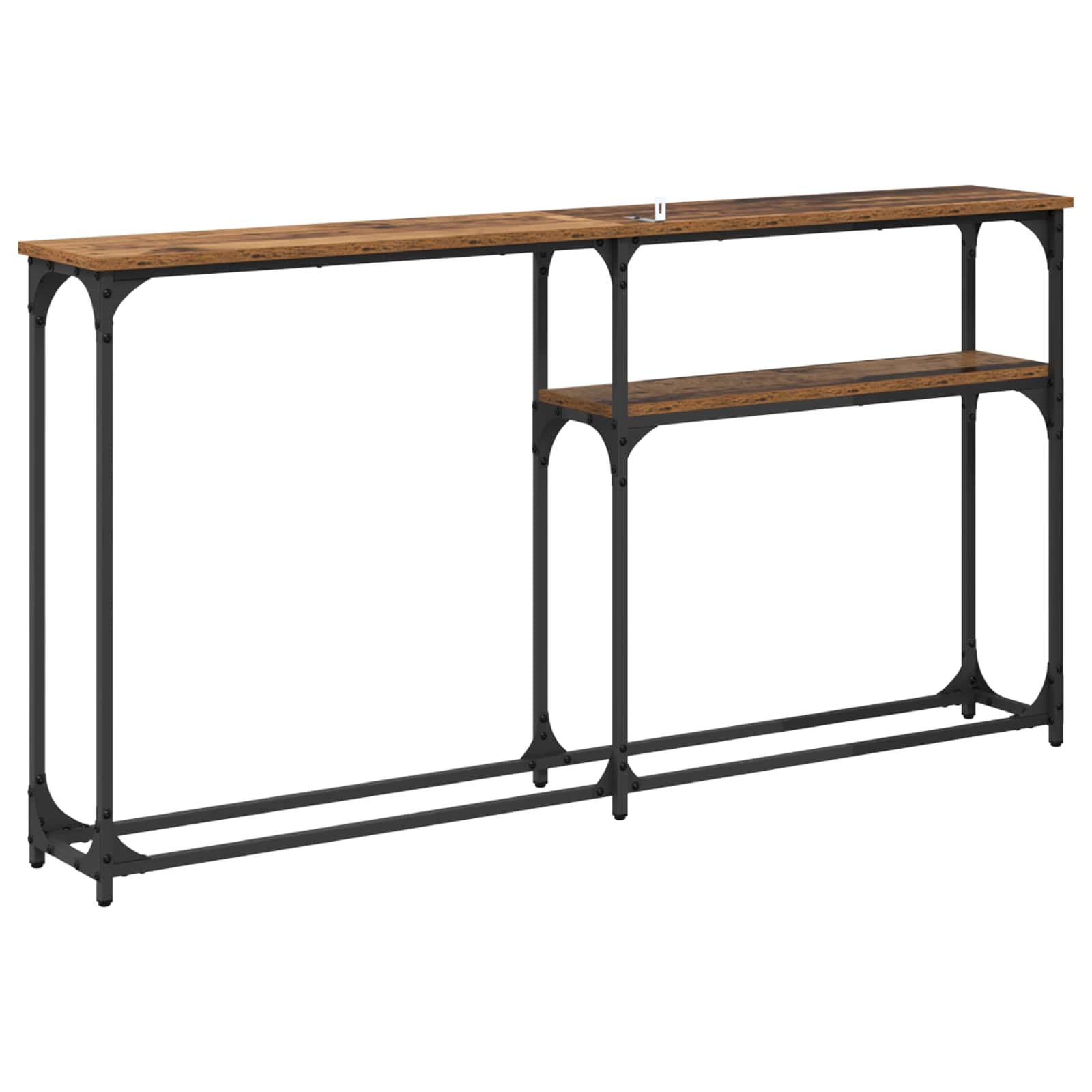 Konzolnistol Staro drvo 145x22.5x75cm Konstruirano drvo