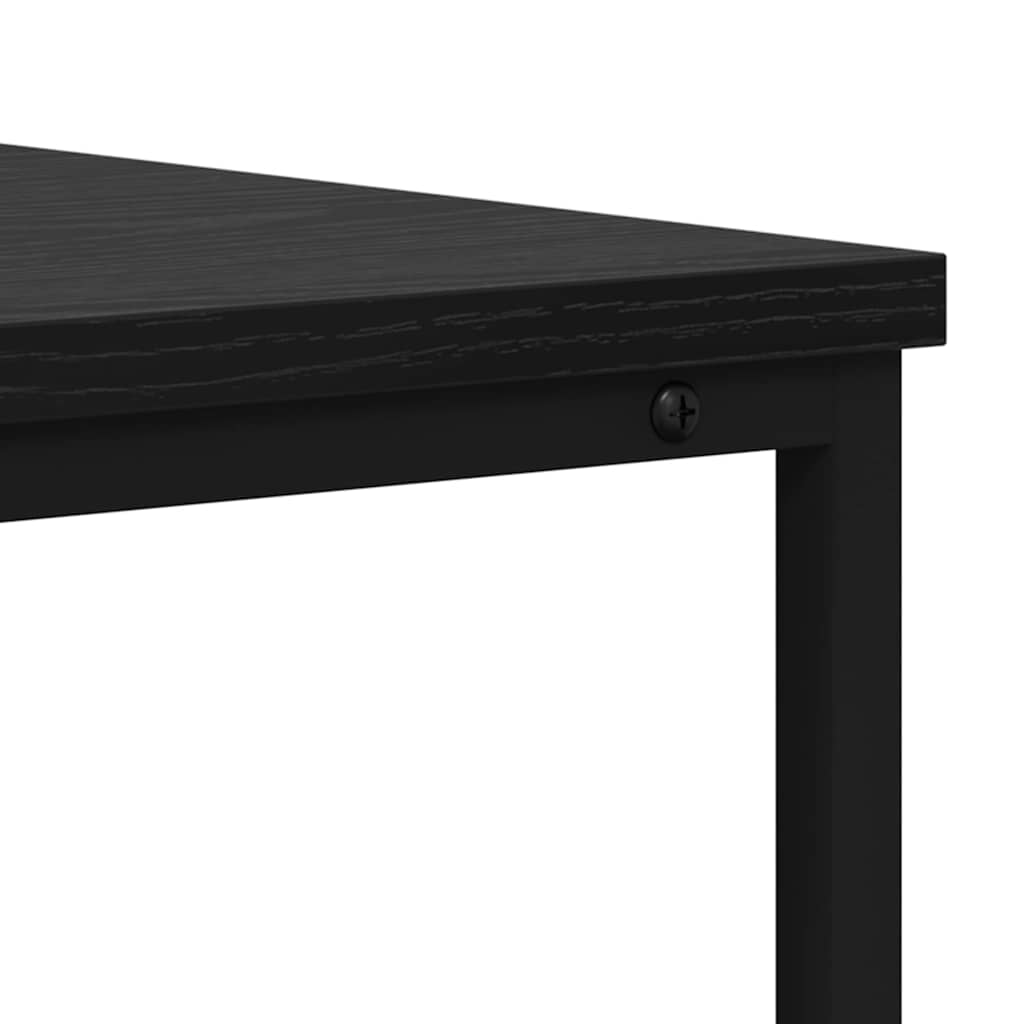 Konzolna stolica Crni hrast 100 x 40 x 75 cm Konstruirano drvo