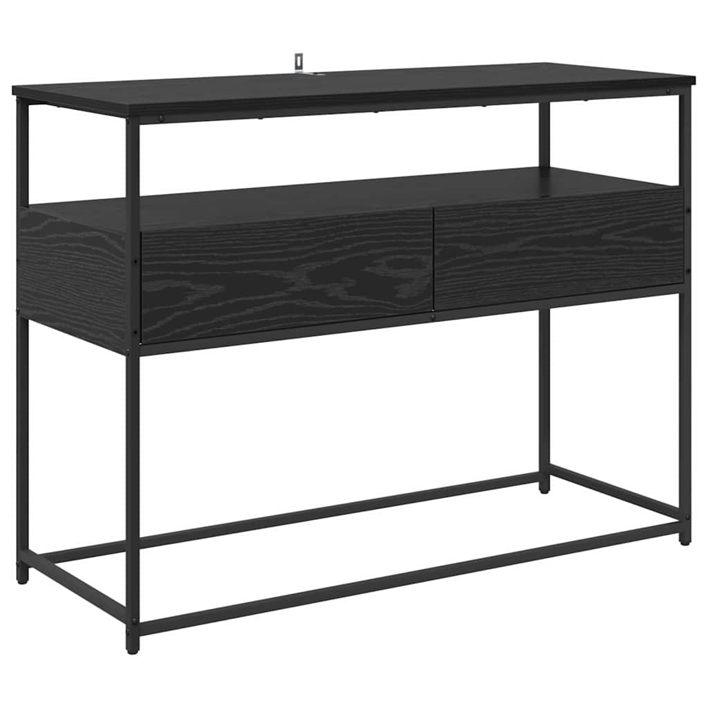 Konzolna stolica Crni hrast 100 x 40 x 75 cm Konstruirano drvo