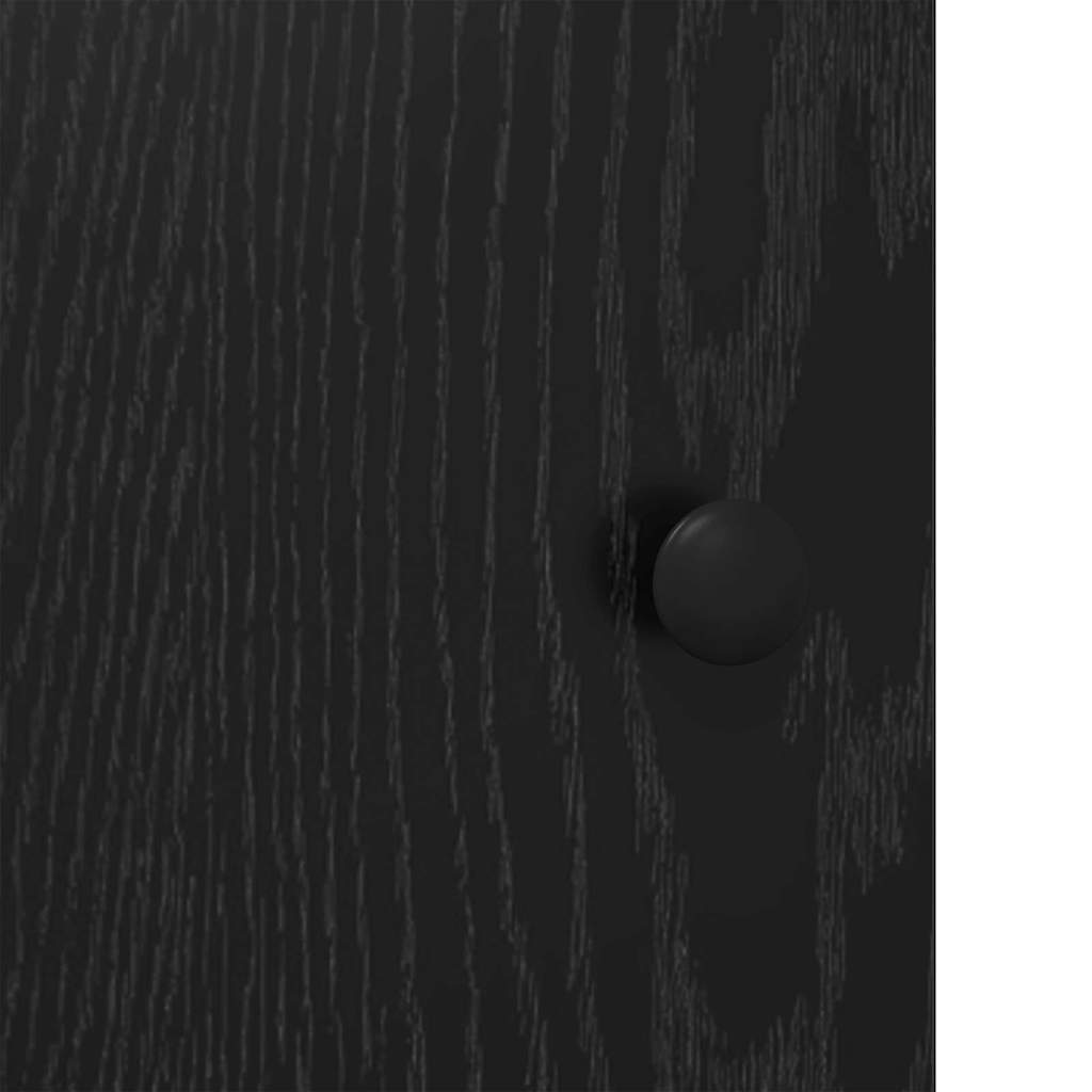 Highboard Crni hrast 62 x 36 x 121,5 cm Konstruirano drvo