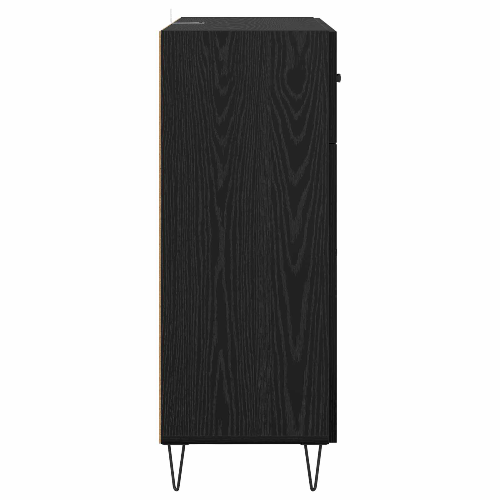 Kreveta Crni hrast 69,5 x 34 x 90 cm Konstruirano drvo