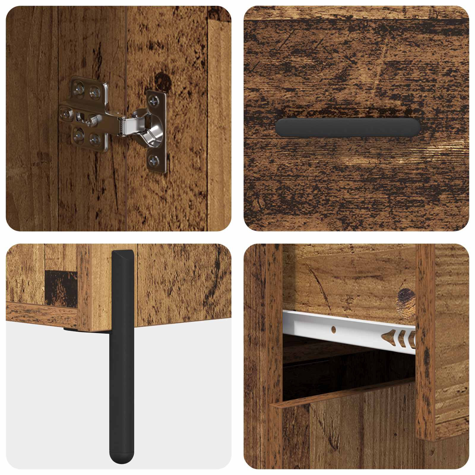 Kreveta Staro drvo 69,5 x 34 x 90 cm Konstruirano drvo