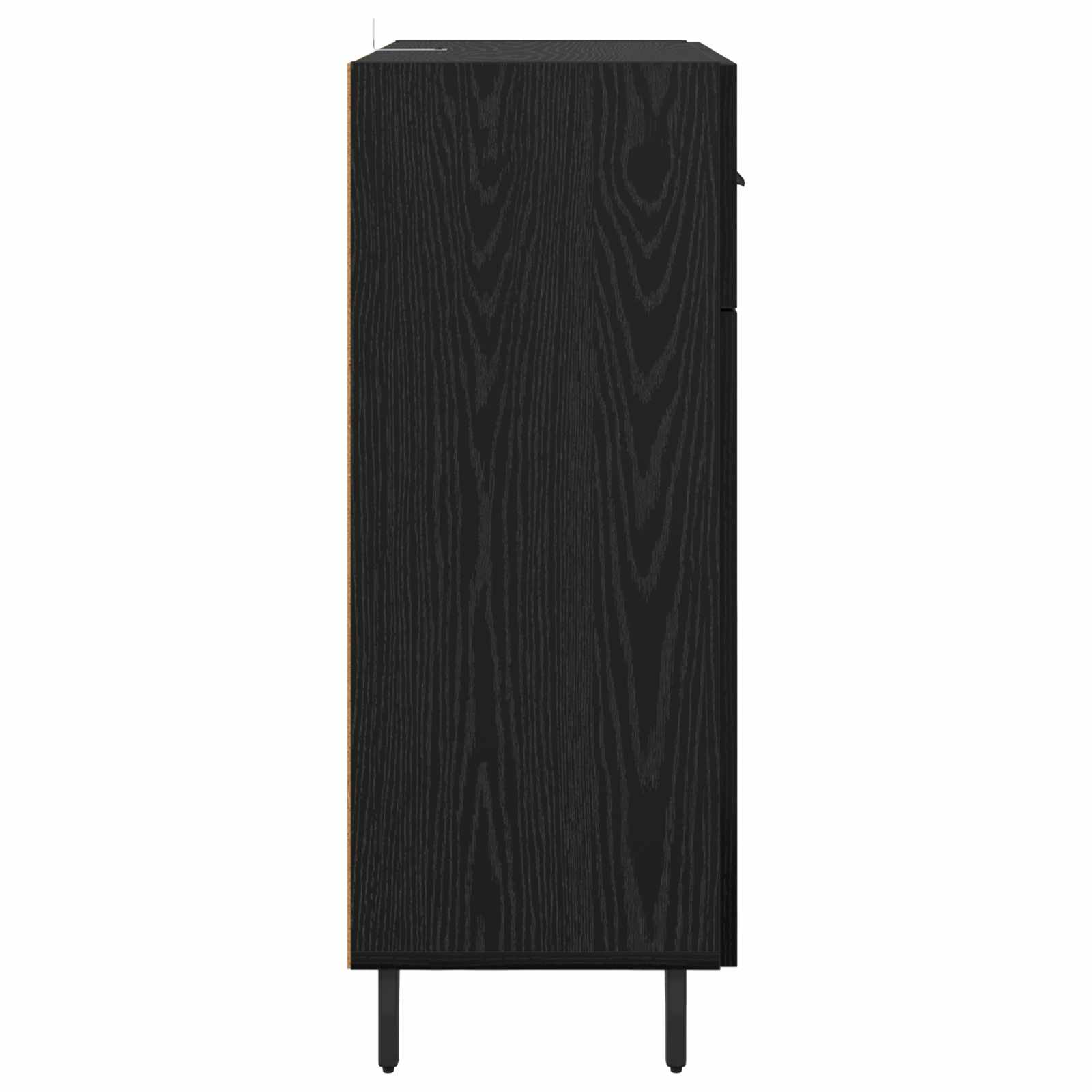 Kreveta Crni hrast 69,5 x 34 x 90 cm Konstruirano drvo