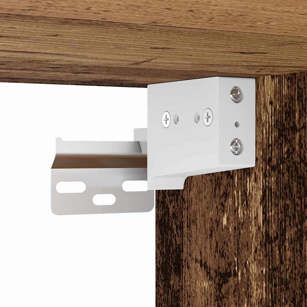 Noćni ormar Zidne Staro drvo 35 x 35 x 20 cm Konstruirano drvo