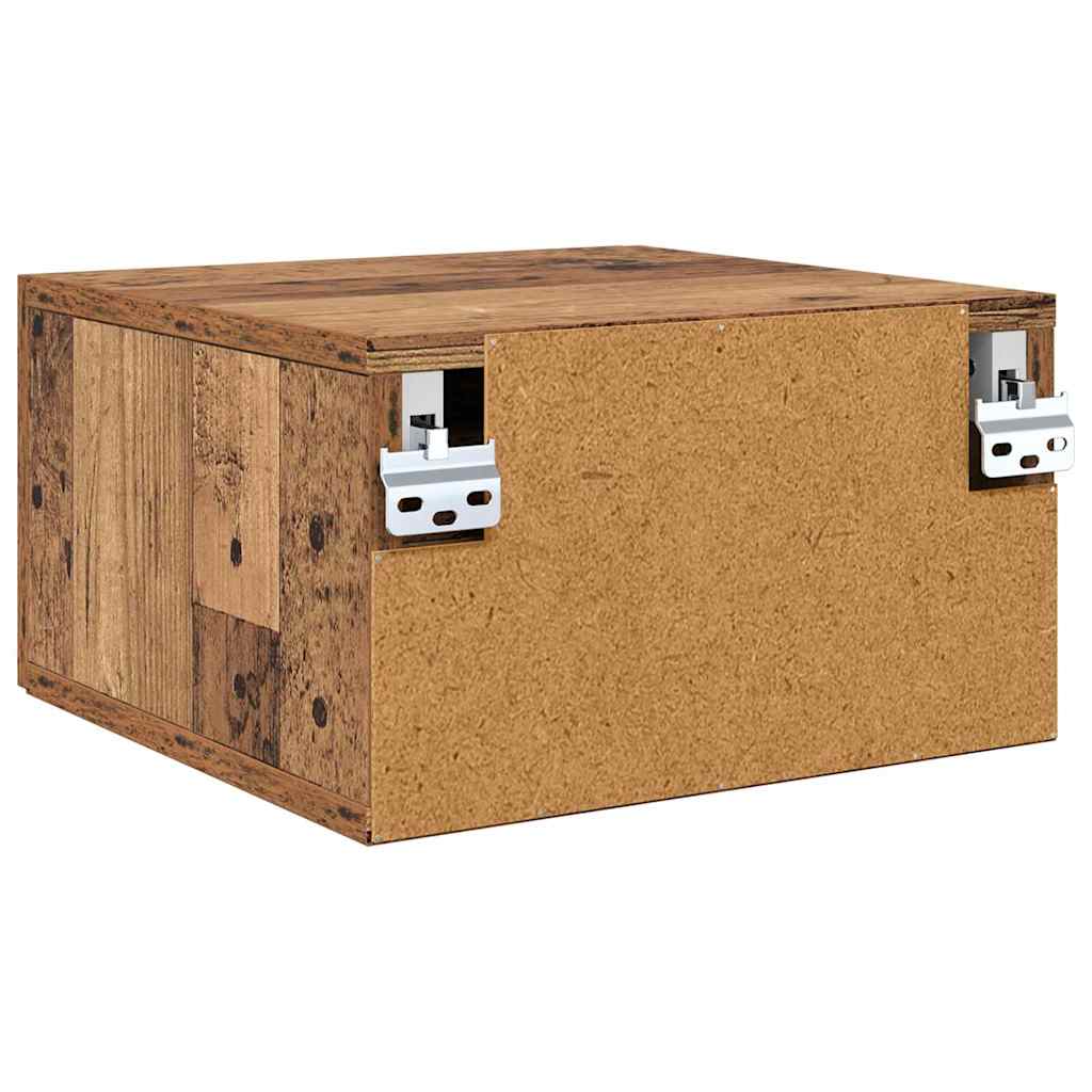 Noćni ormar 2 pcs Staro drvo 35 x 35 x 20 cm Konstruirano drvo