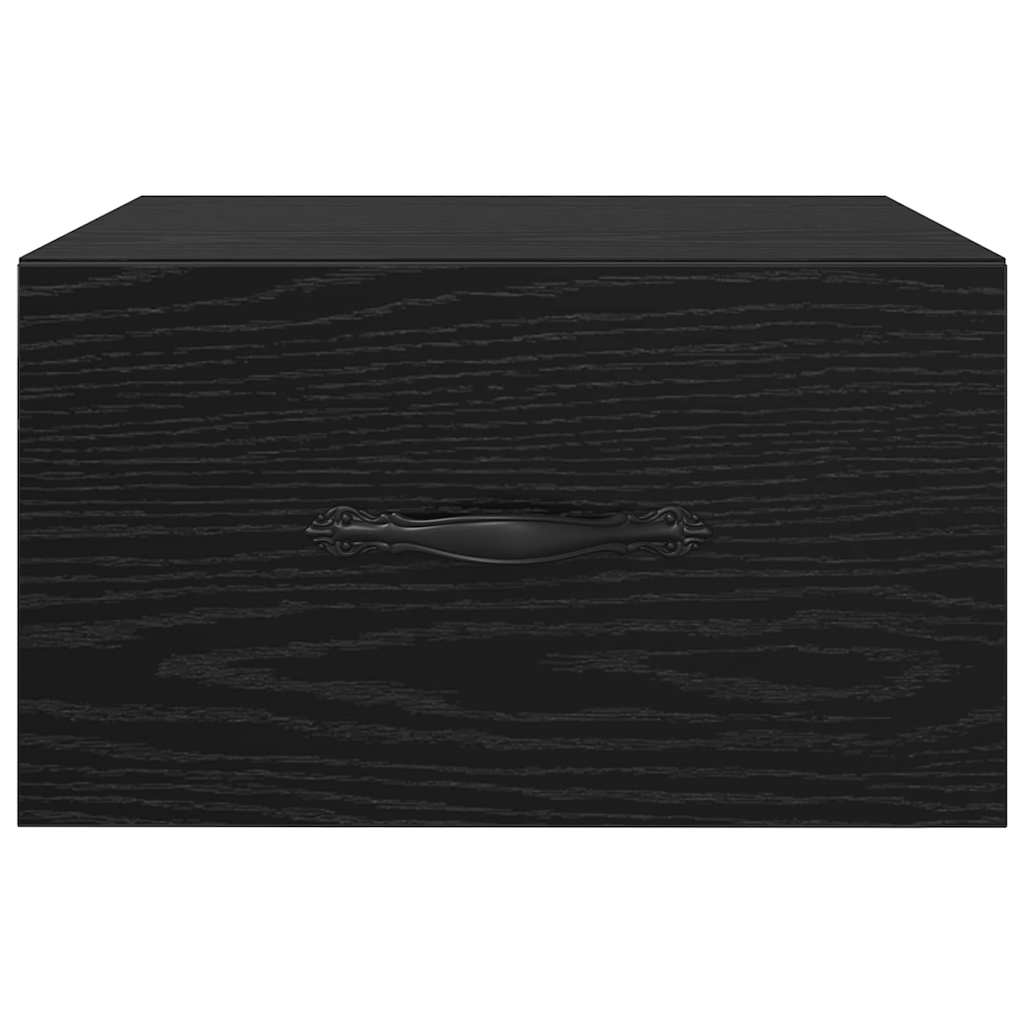 Noćni ormar 2 pcs Crni hrast 35 x 35 x 20 cm Konstruirano drvo