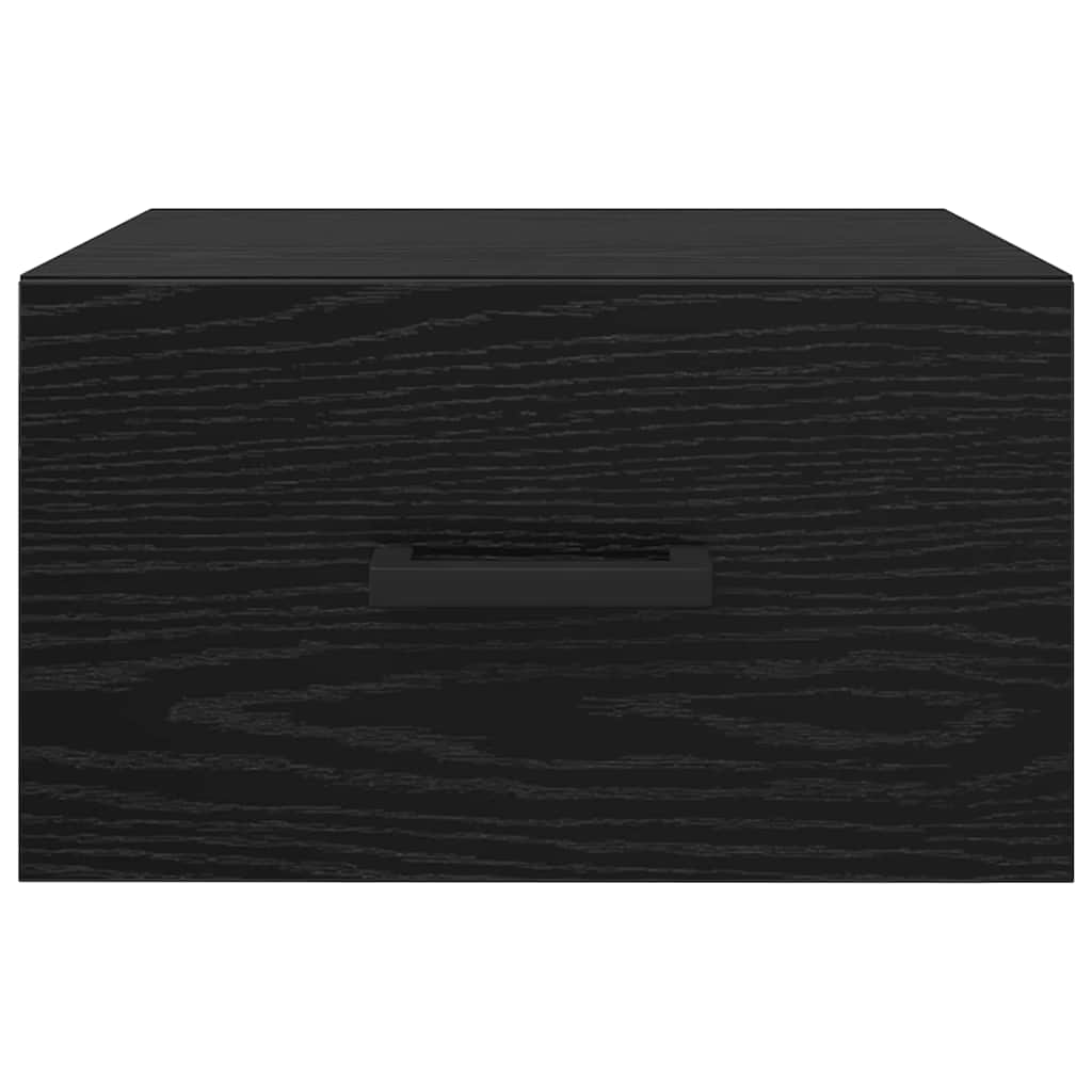 Noćni ormar 2 pcs Crni hrast 35 x 35 x 20 cm Konstruirano drvo