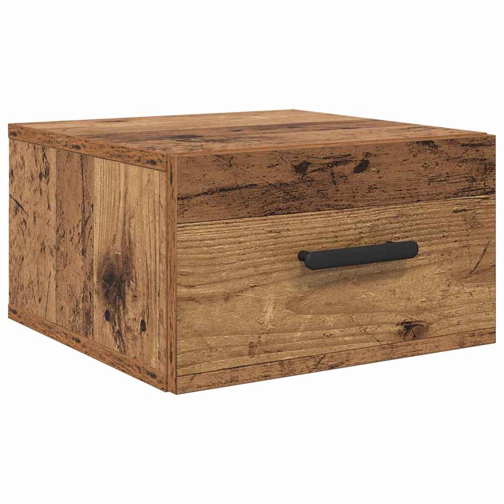 Noćni ormar Zidne Staro drvo 35 x 35 x 20 cm Konstruirano drvo