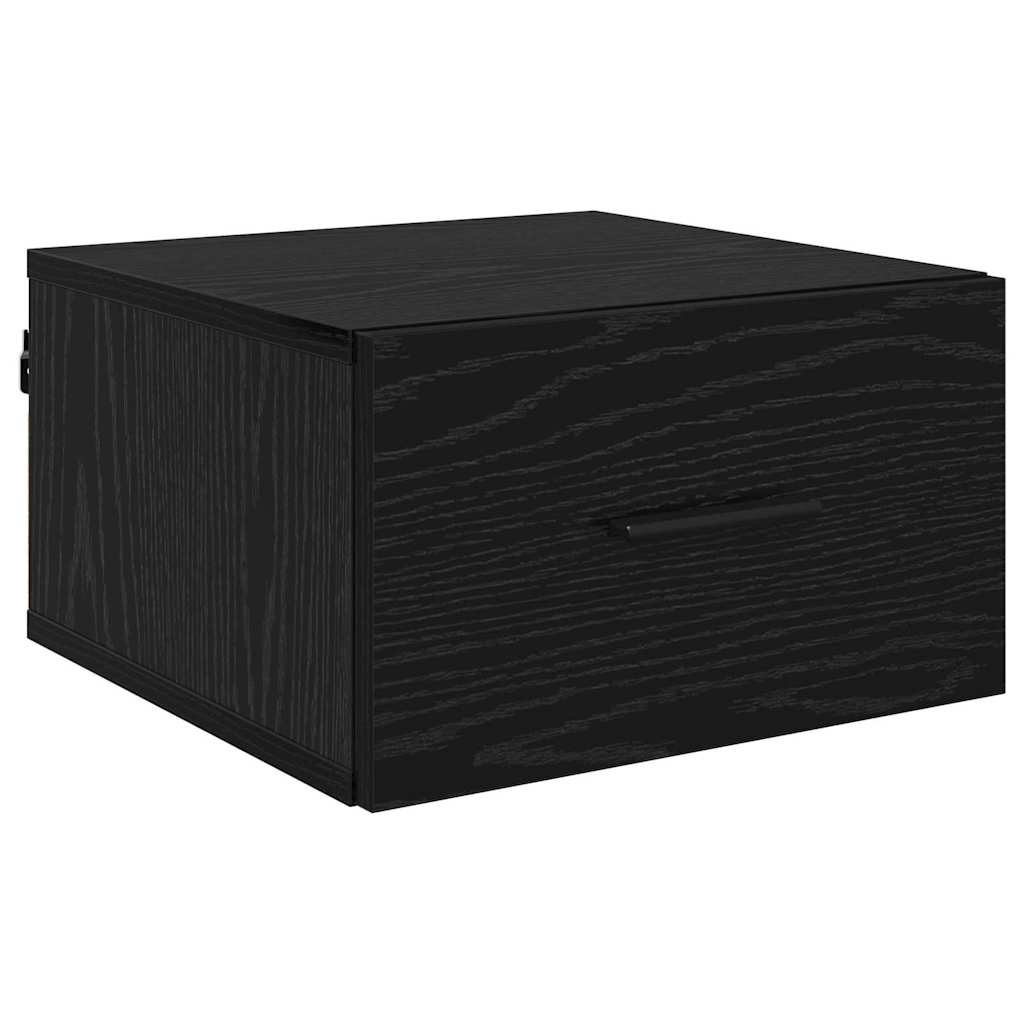 Noćni ormar 2 pcs Crni hrast 35 x 35 x 20 cm Konstruirano drvo