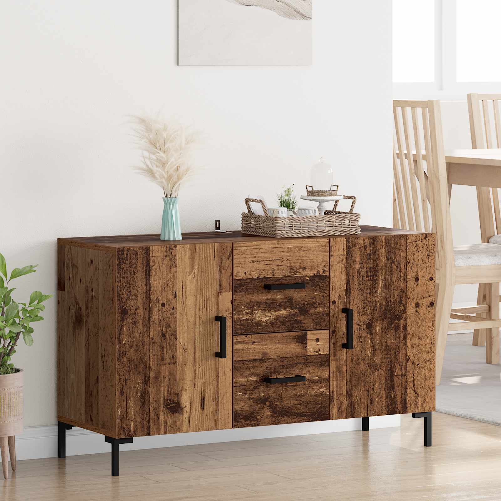 Kreveta Staro drvo 100 x 36 x 60 cm Konstruirano drvo