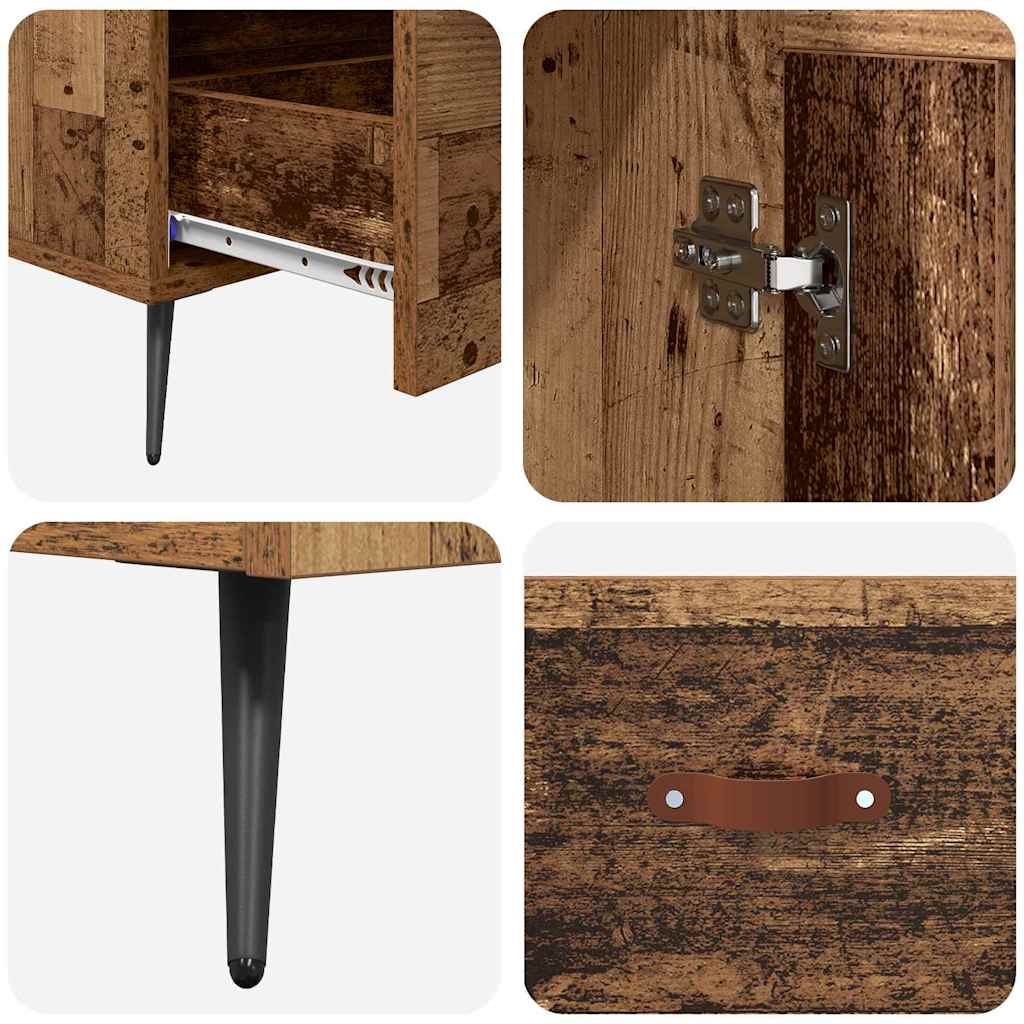 Highboard s ladicama Staro drvo 69,5 x 31 x 115 cm