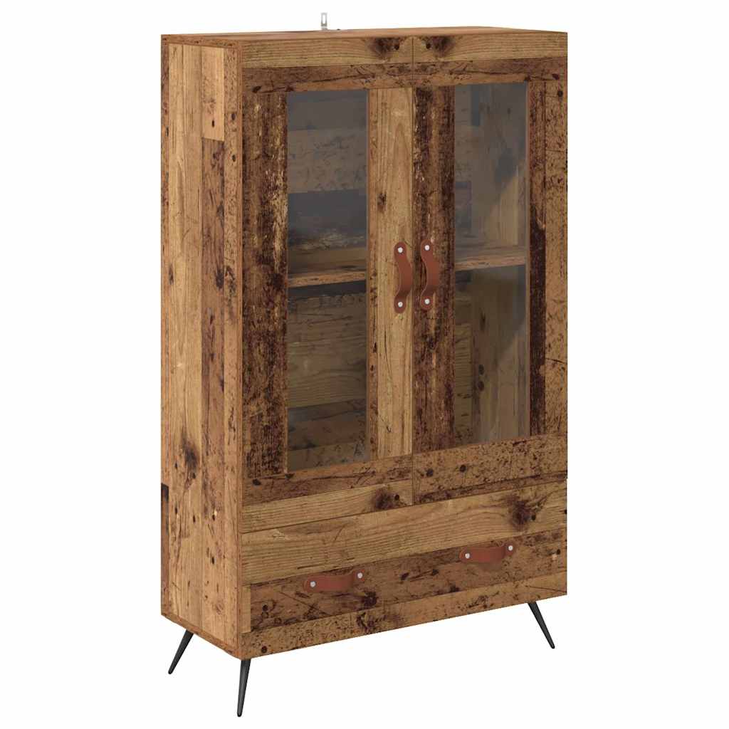 Highboard s ladicama Staro drvo 69,5 x 31 x 115 cm