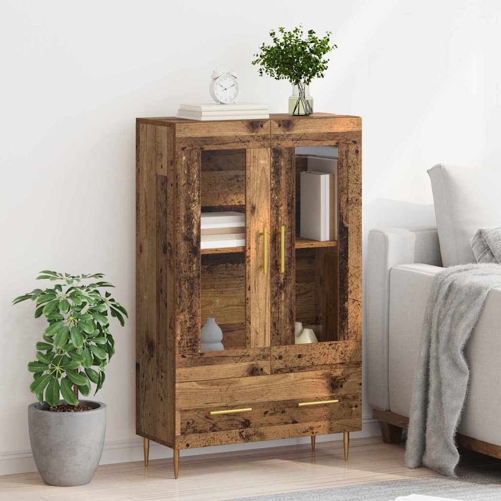 Highboard s ladicama Staro drvo 69,5 x 31 x 115 cm