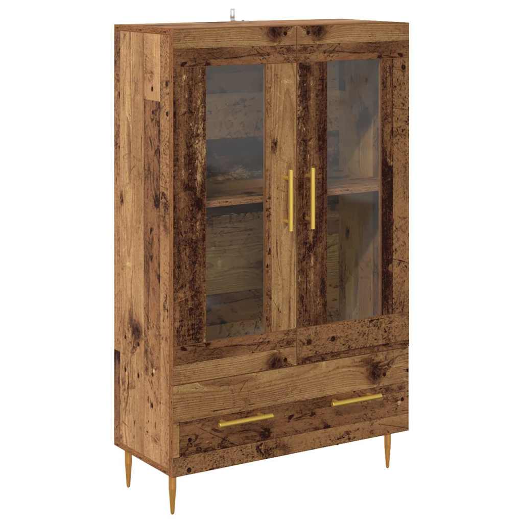 Highboard s ladicama Staro drvo 69,5 x 31 x 115 cm