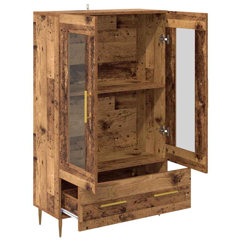 Highboard s ladicama Staro drvo 69,5 x 31 x 115 cm