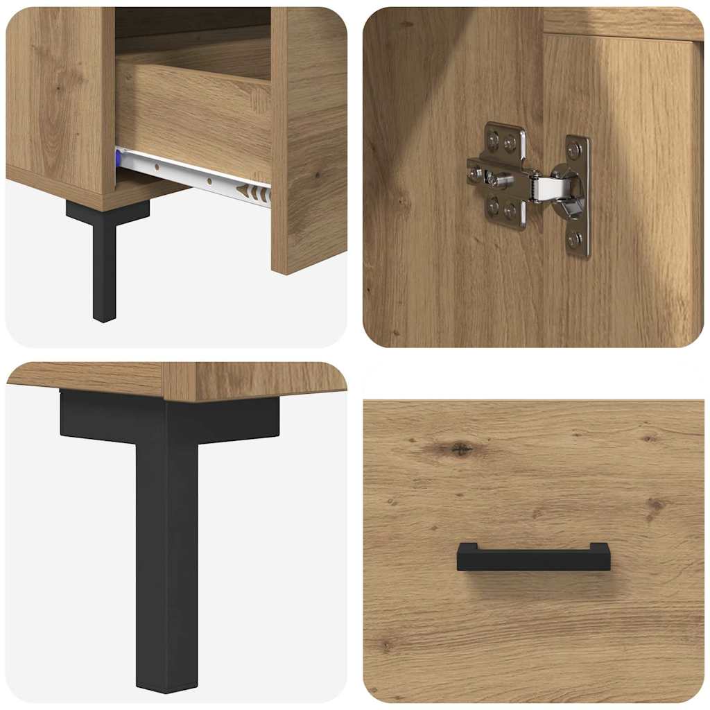 Highboard Umjetnički hrast 69,5 x 31 x 115 cm Konstruirano drvo