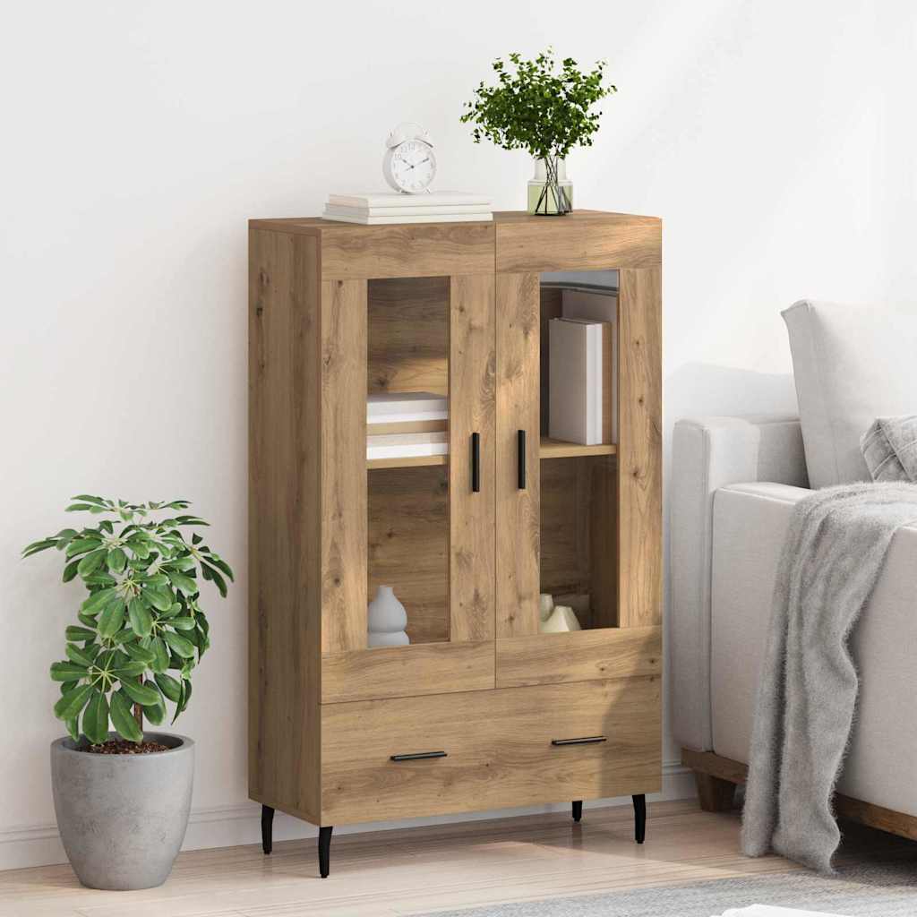 Highboard Umjetnički hrast 69,5 x 31 x 115 cm Konstruirano drvo