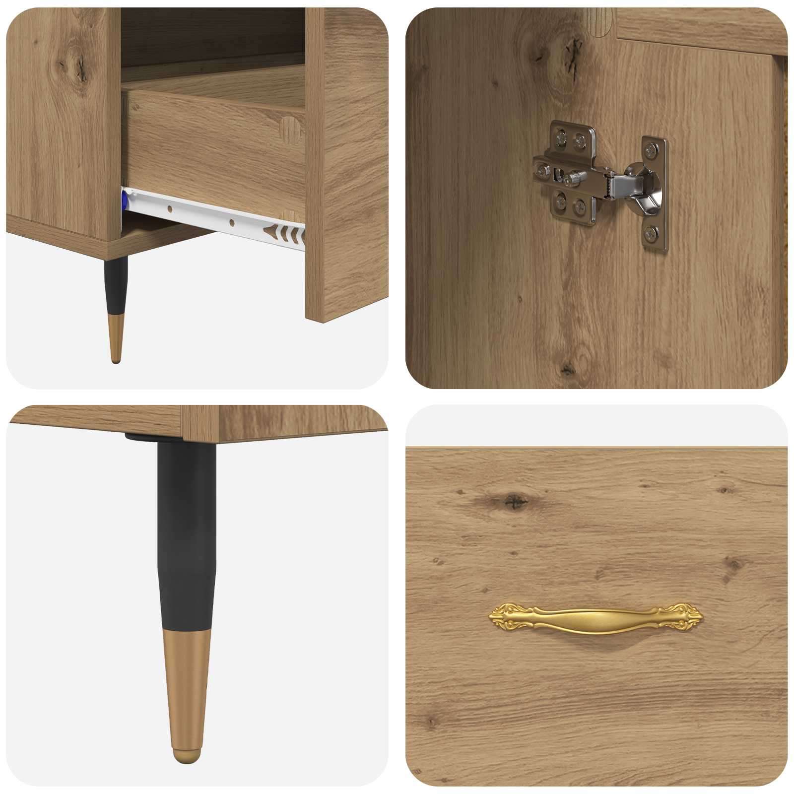Highboard Umjetnički hrast 69,5 x 31 x 115 cm Konstruirano drvo