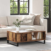 Kava Stol Staro drvo 90 x 60 x 35 cm Konstruirano drvo