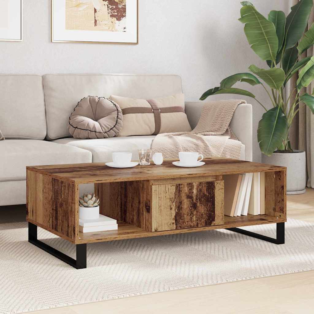Kava Stol Staro drvo 104 x 60 x 35 cm Konstruirano drvo