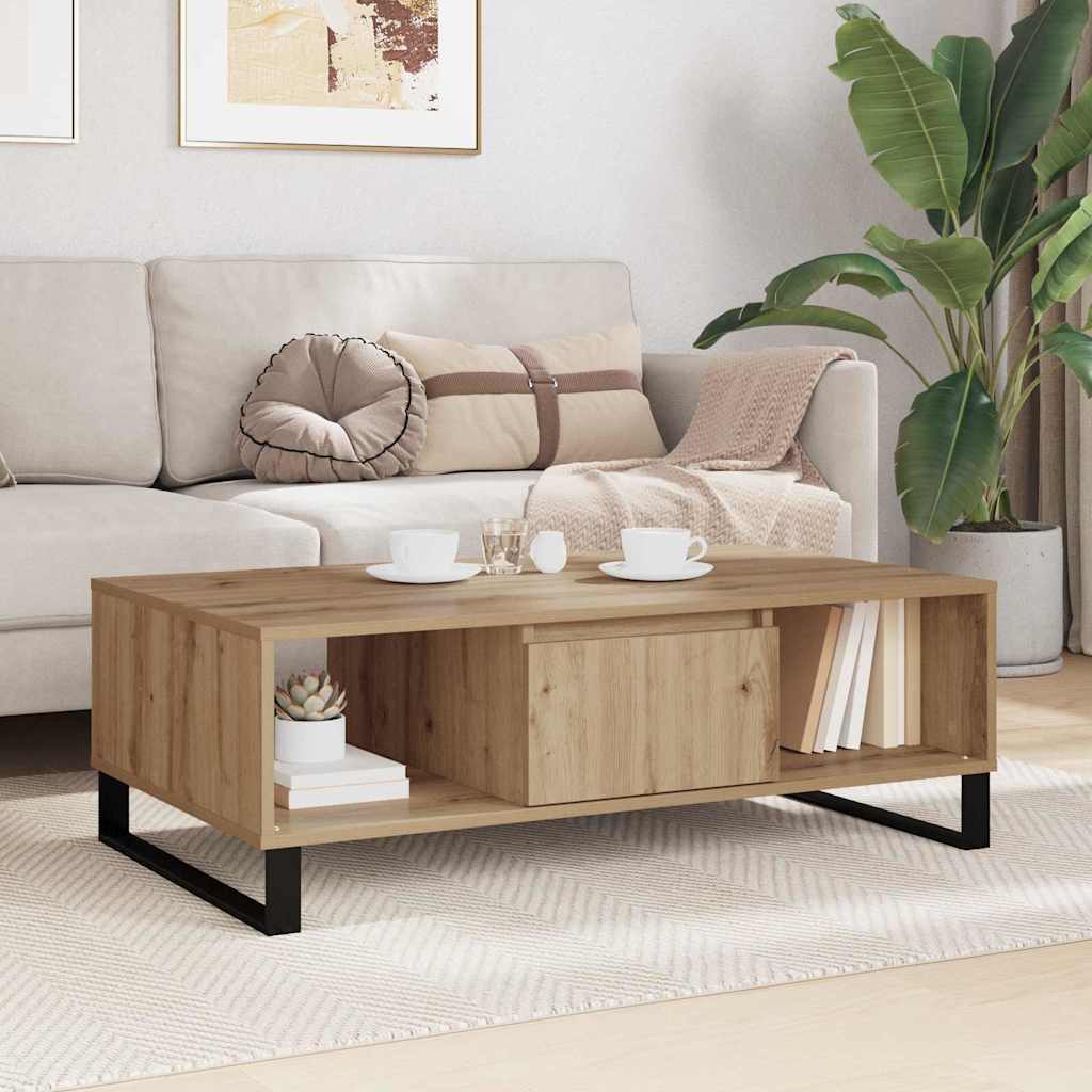Kava Stol Umjetnički hrast 104 x 60 x 35 cm Konstruirano drvo