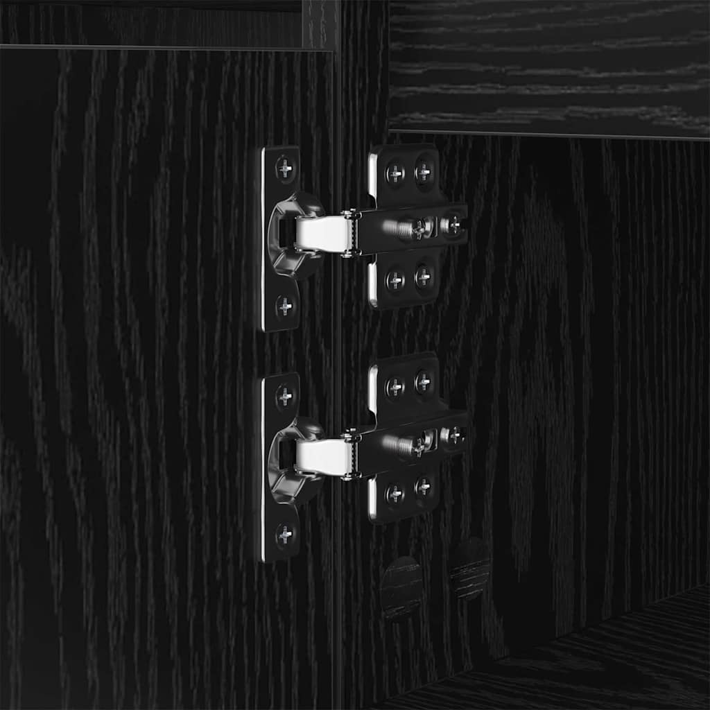 Kava Stol Crni hrast 104 x 60 x 35 cm Konstruirano drvo