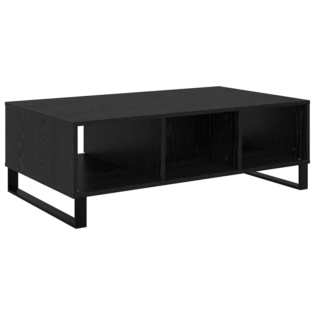 Kava Stol Crni hrast 104 x 60 x 35 cm Konstruirano drvo
