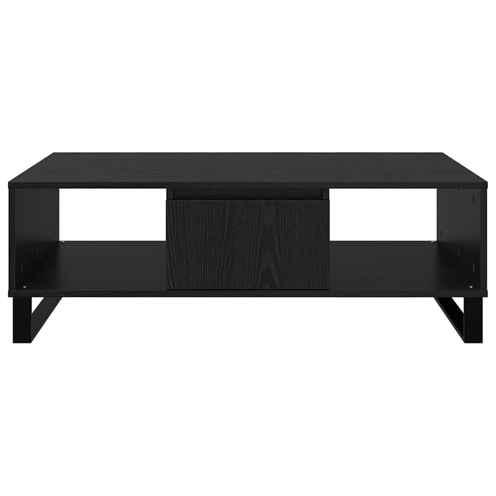 Kava Stol Crni hrast 104 x 60 x 35 cm Konstruirano drvo