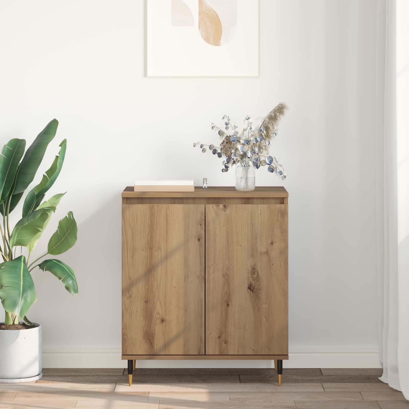 Kreveta Umjetnički hrast 60 x 35 x 70 cm Konstruirano drvo