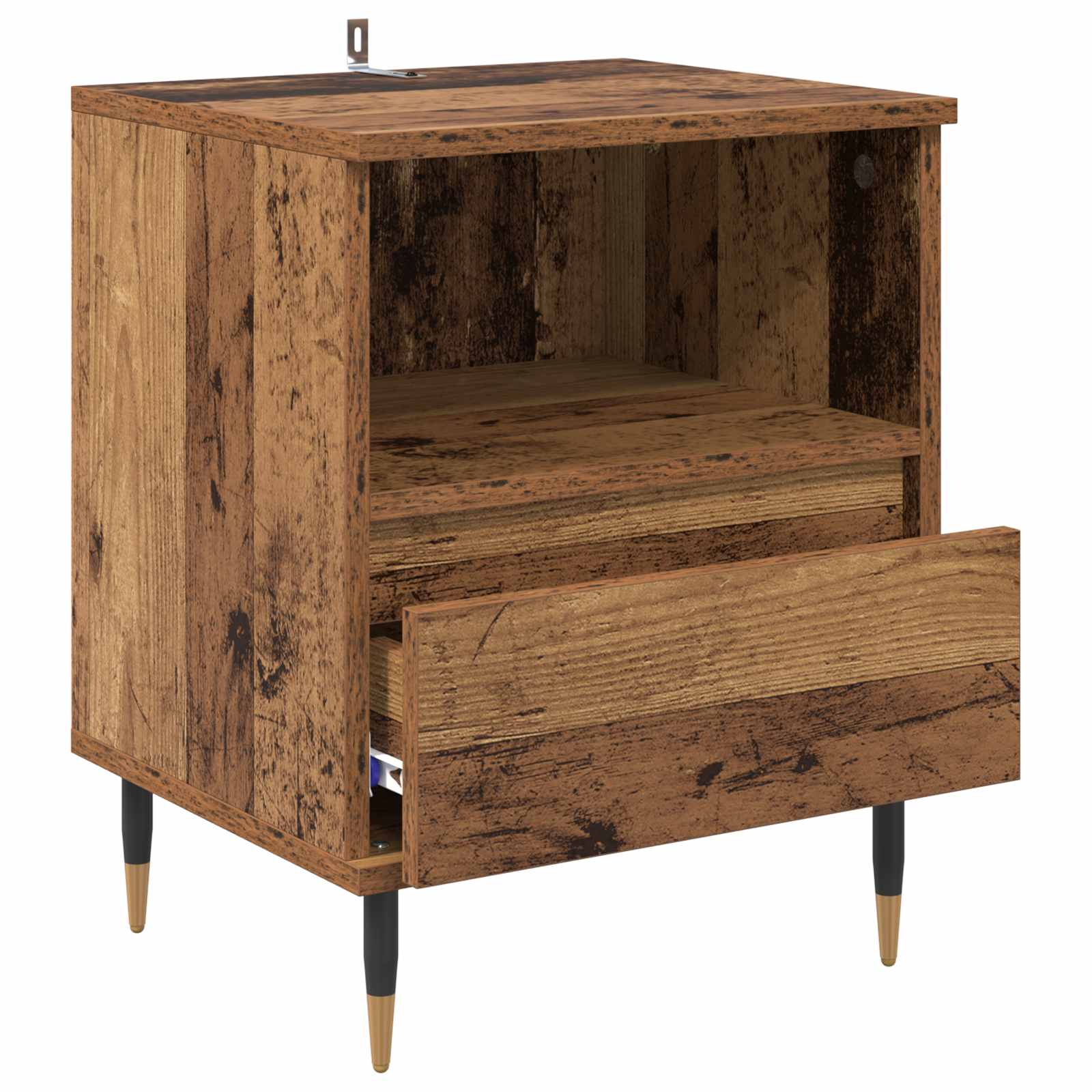 Noćni ormar 2 pcs Staro drvo 40 x 35 x 50 cm Konstruirano drvo