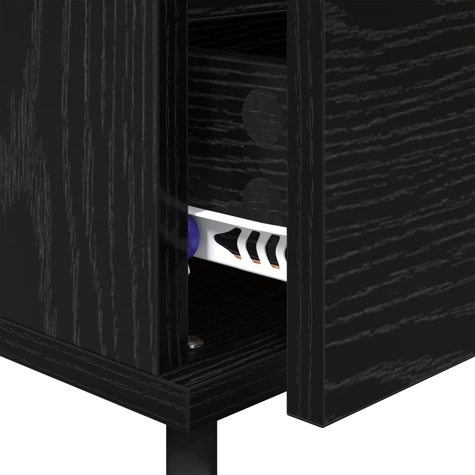 Noćni ormar Crni hrast 40 x 35 x 50 cm Konstruirano drvo