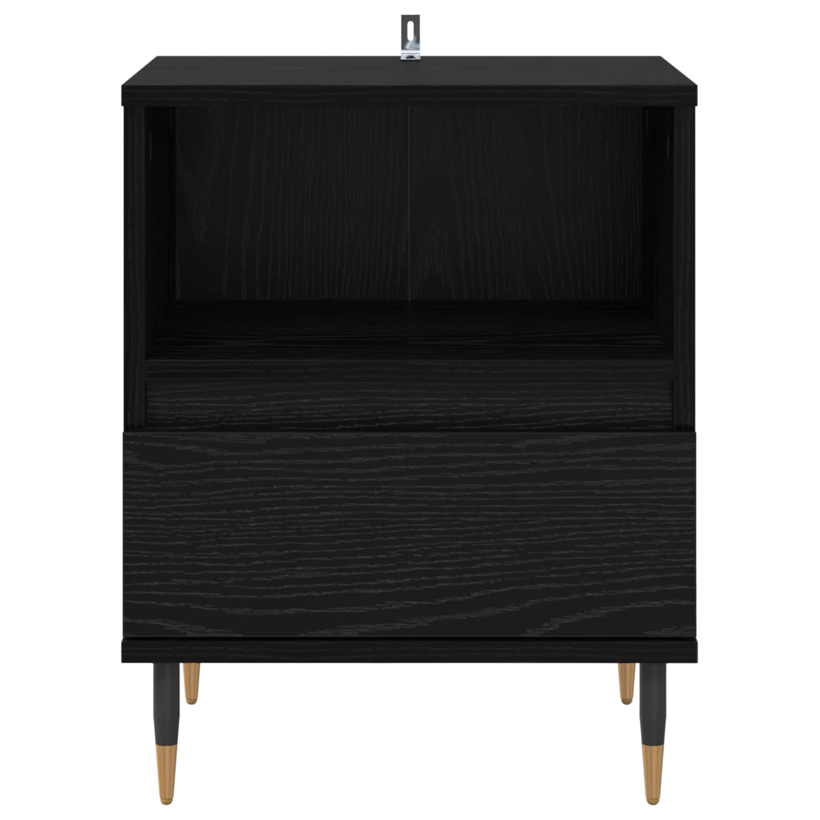Noćni ormar Crni hrast 40 x 35 x 50 cm Konstruirano drvo