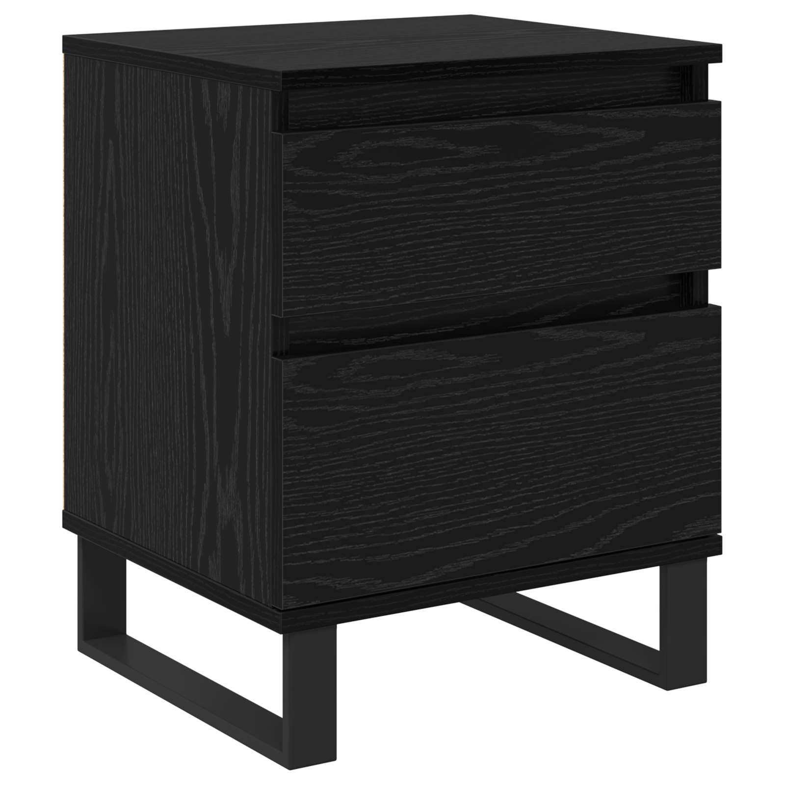Noćni ormar Crni hrast 40 x 35 x 50 cm Konstruirano drvo