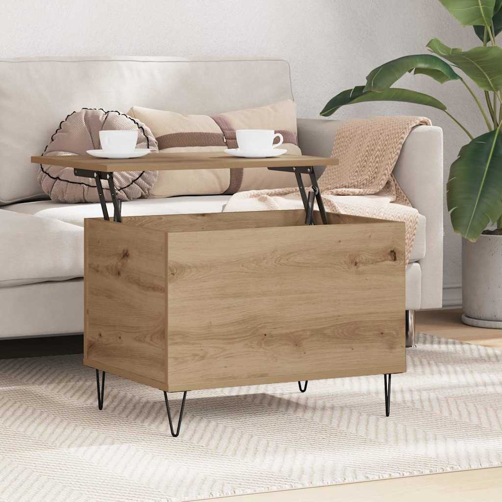 Kava Stol Umjetnički hrast 60 x 44,5 x 45 cm Konstruirano drvo