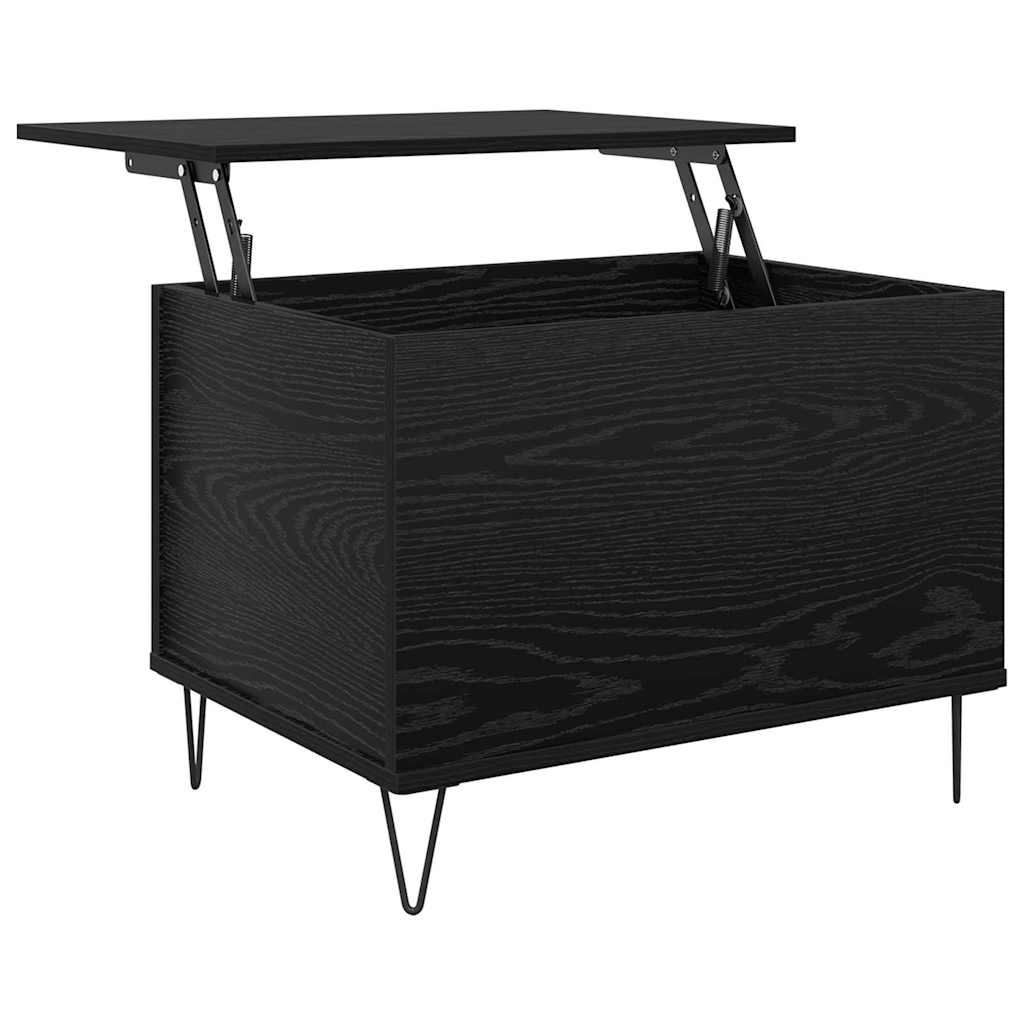 Kava Stol Crni hrast 60 x 44,5 x 45 cm Konstruirano drvo