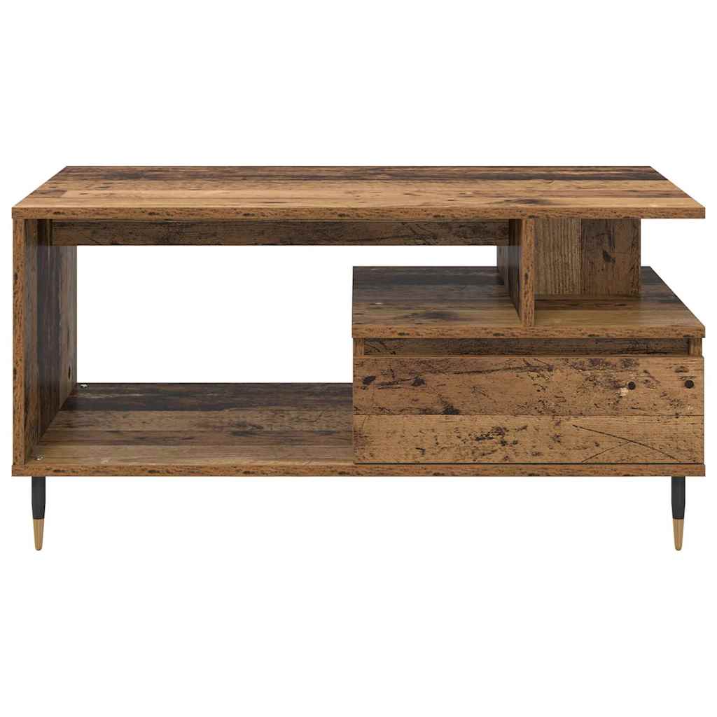 Kava Stol Staro drvo 90 x 49 x 45 cm Konstruirano drvo