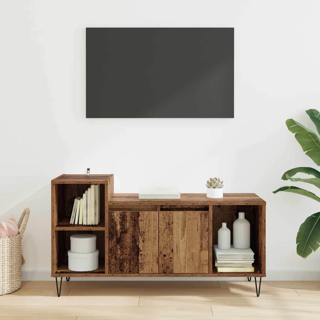 TV ormar Staro drvo 100 x 35 x 55 cm Konstruirano drvo
