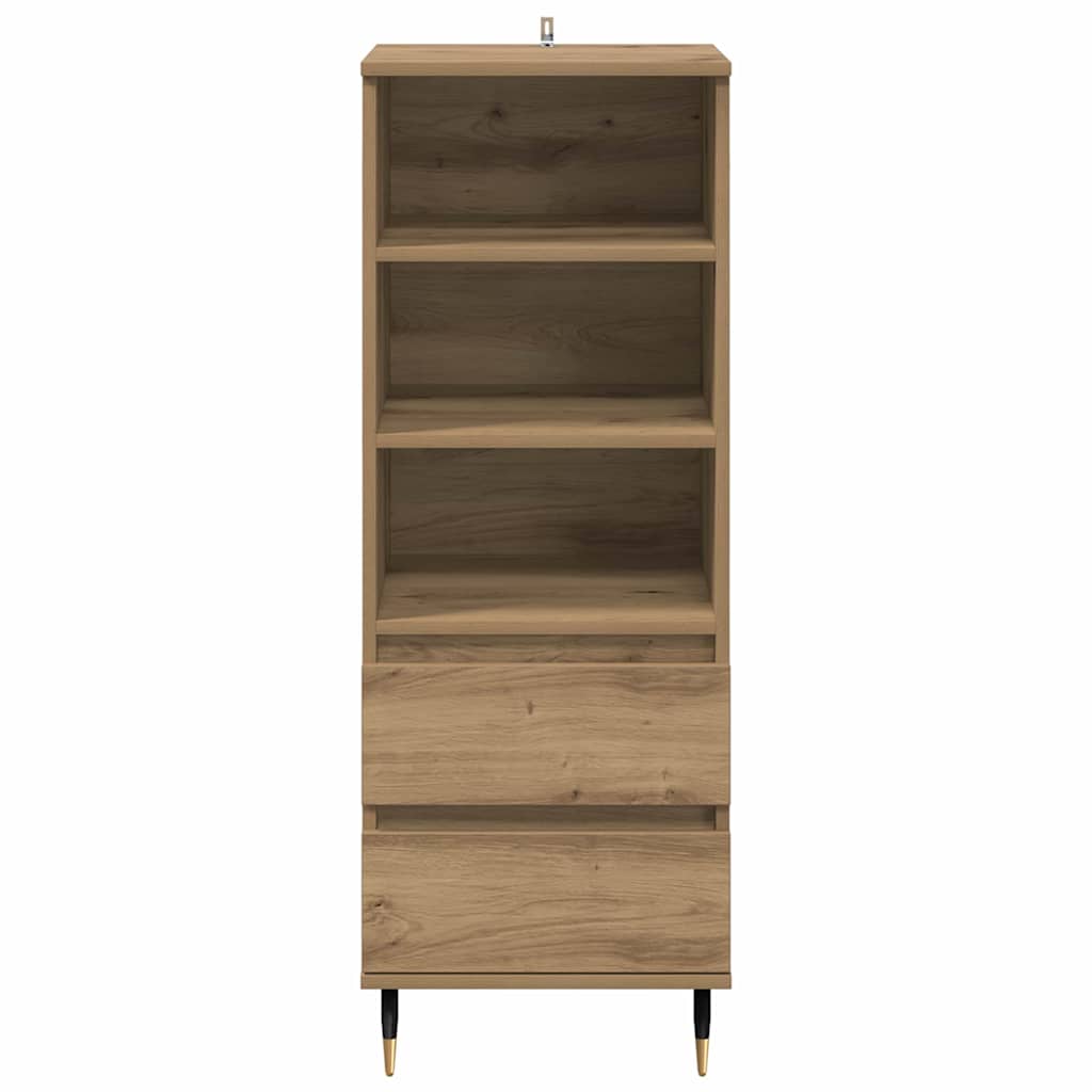 Highboard Umjetnički hrast 40 x 36 x 110 cm Konstruirano drvo