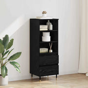 Highboard Crni hrast 40 x 36 x 110 cm Konstruirano drvo