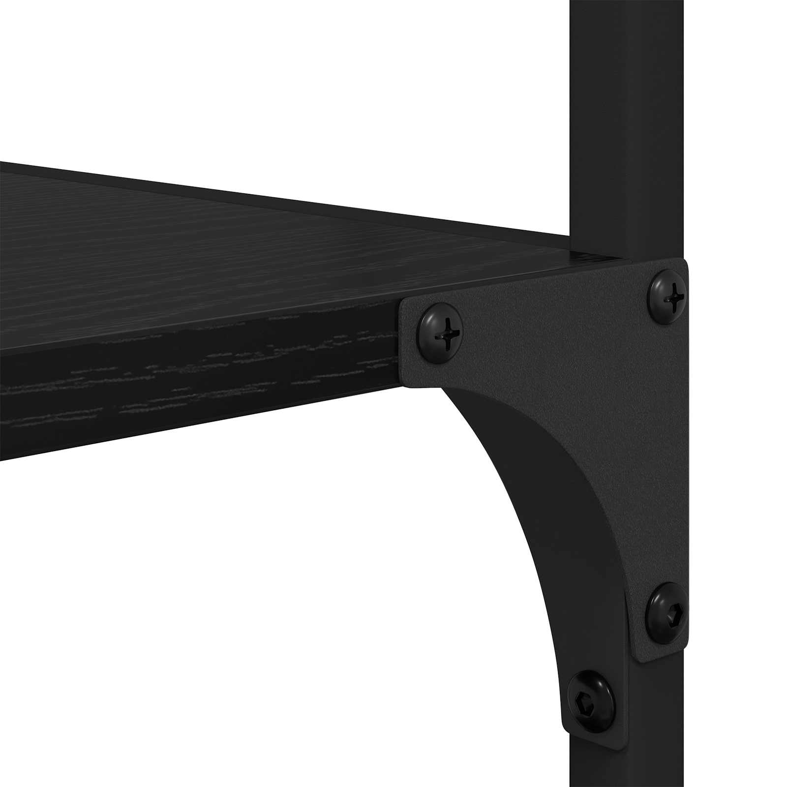 Polica Crni hrast 50 x 33 x 153 cm Konstruirano drvo