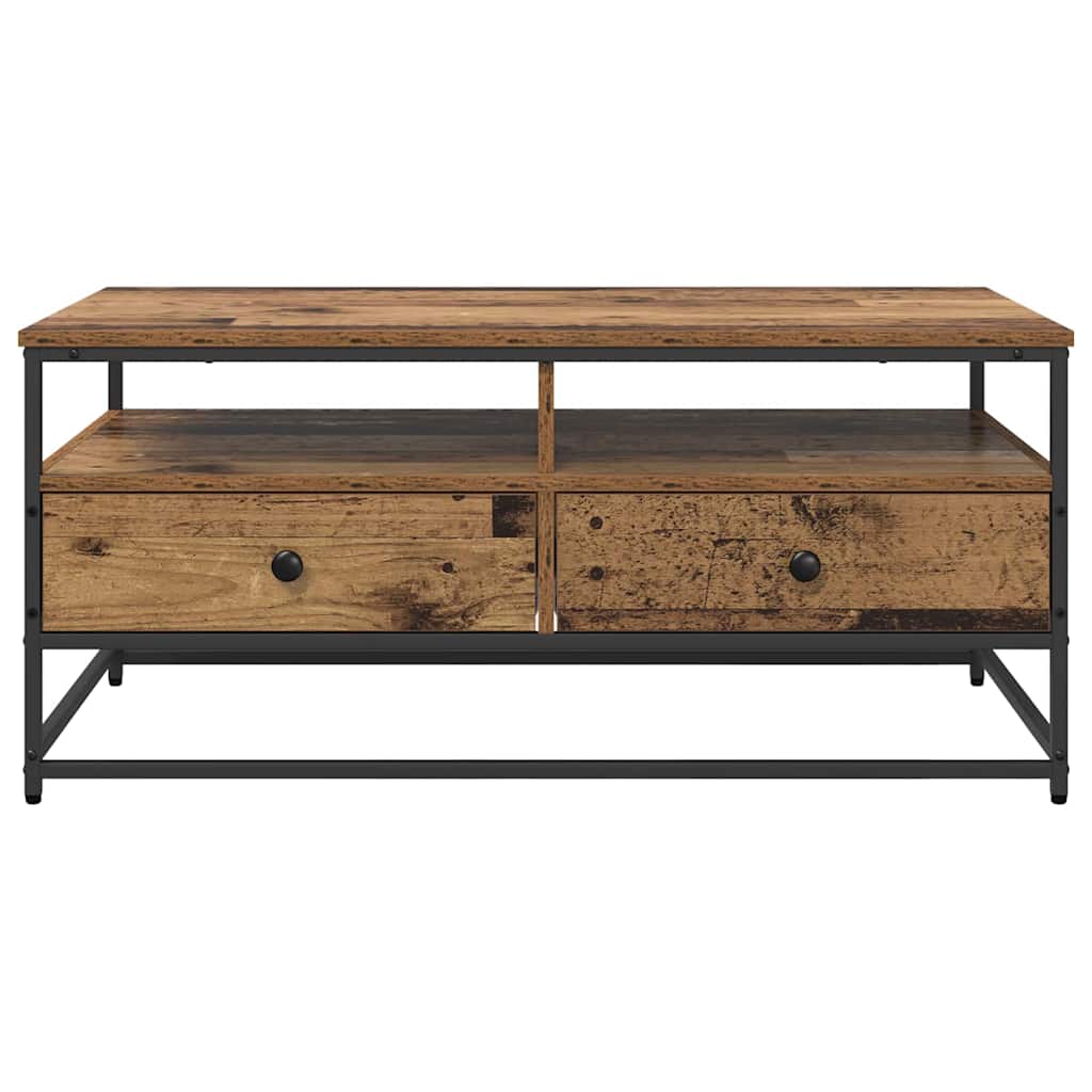 Kava Stol Staro drvo 100 x 51 x 45 cm Konstruirano drvo