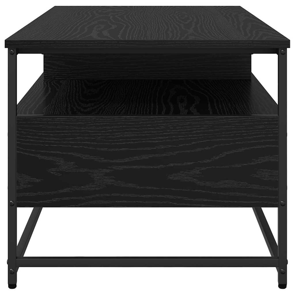Kava Stol Crni hrast 100 x 51 x 45 cm Konstruirano drvo