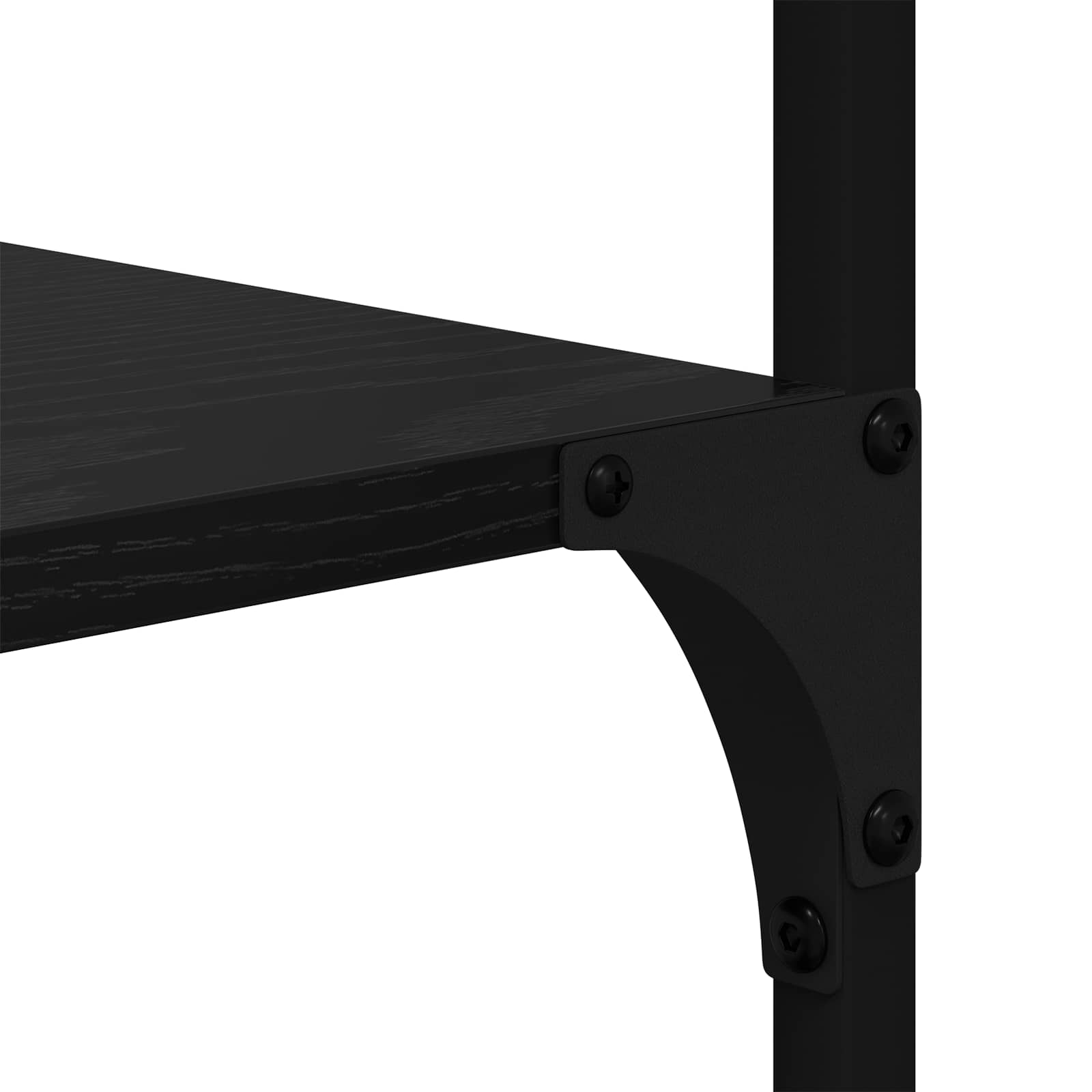 Polica Crni hrast 99 x 35,5 x 176 cm Konstruirano drvo