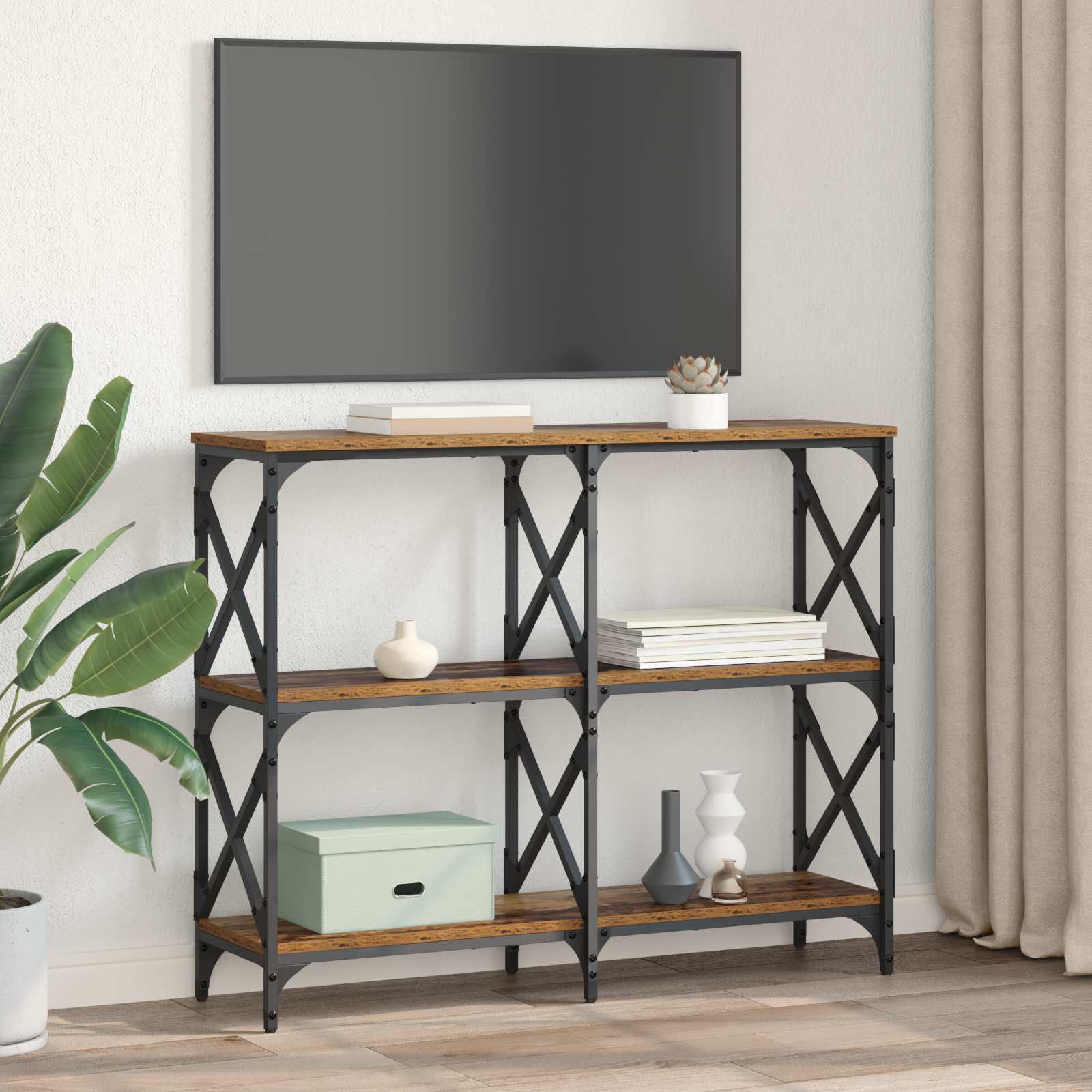 Konzolna stolica Staro drvo 100 x 28 x 80,5 cm