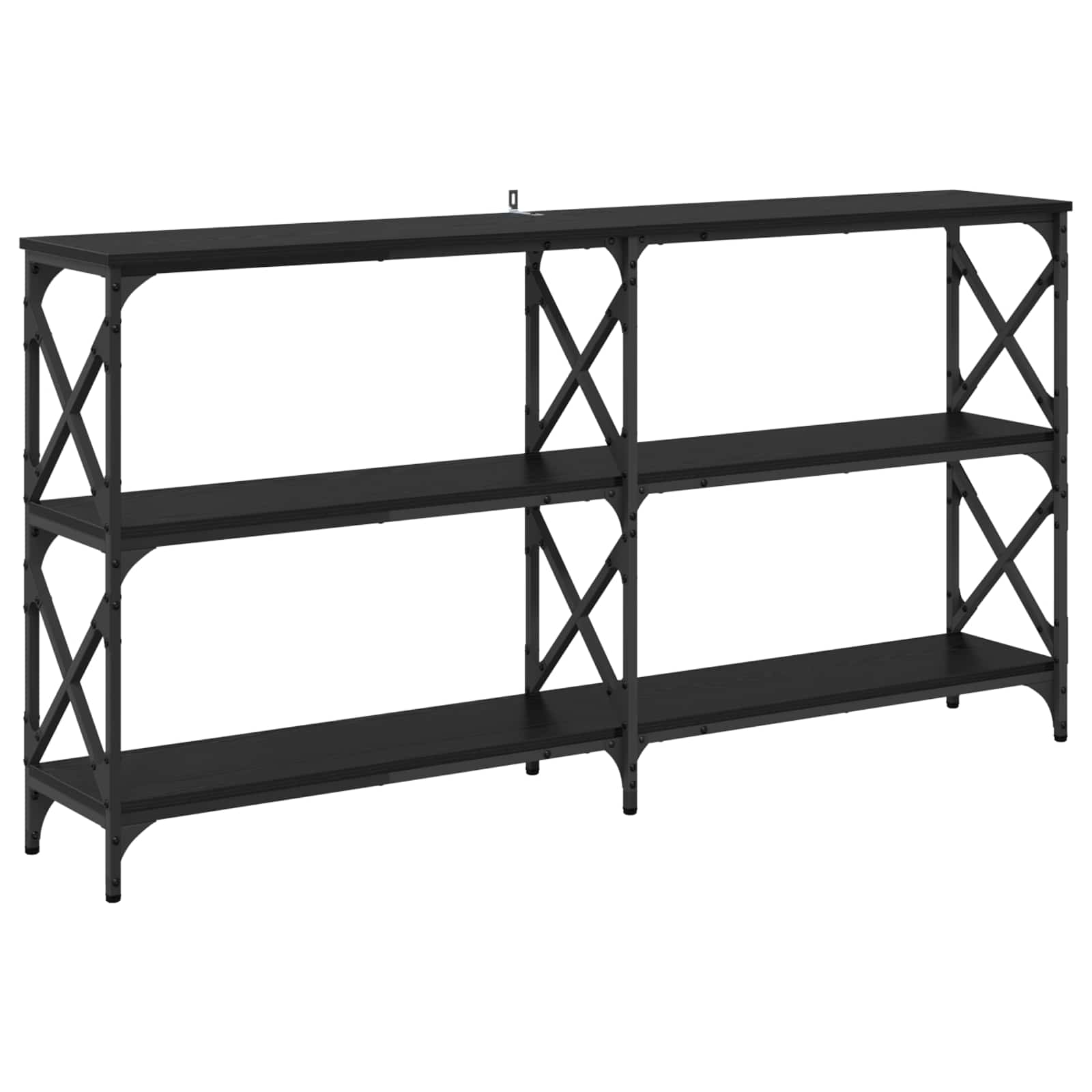Konzolna stolica Crni hrast 156 x 28 x 80,5 cm