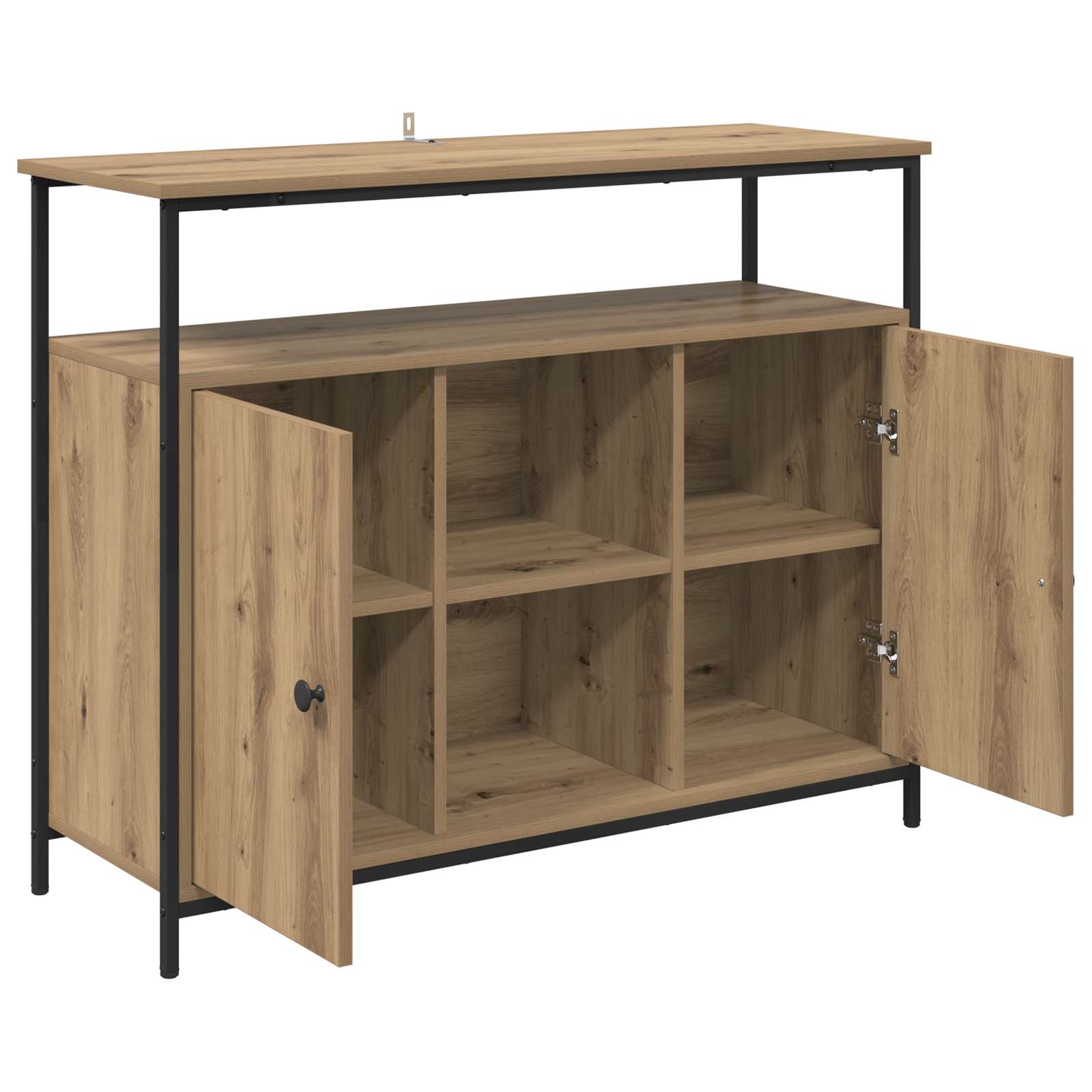 Kreveta Umjetnički hrast 100 x 35 x 80 cm Konstruirano drvo