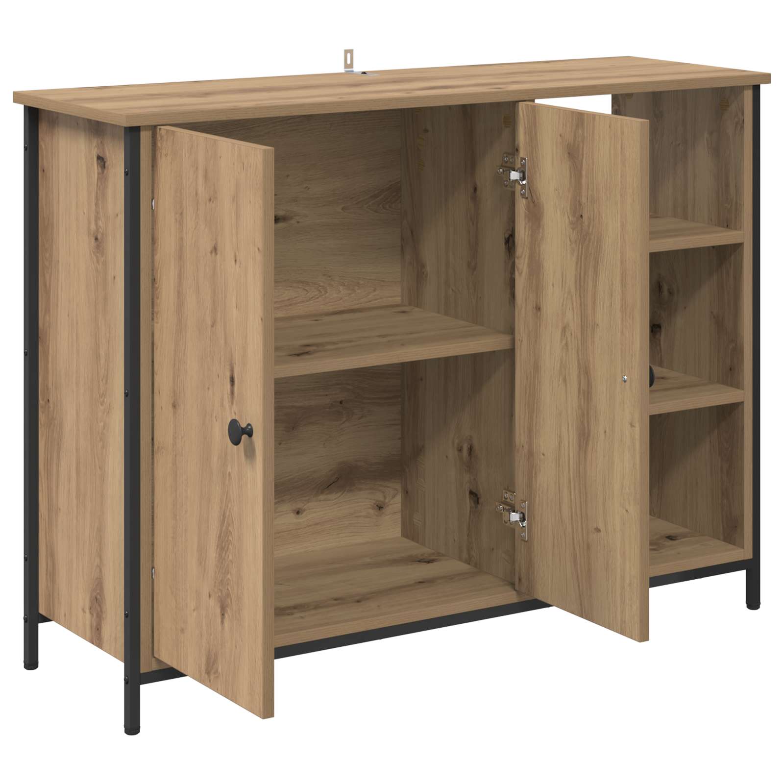 Kreveta Umjetnički hrast 100 x 33 x 75 cm Konstruirano drvo