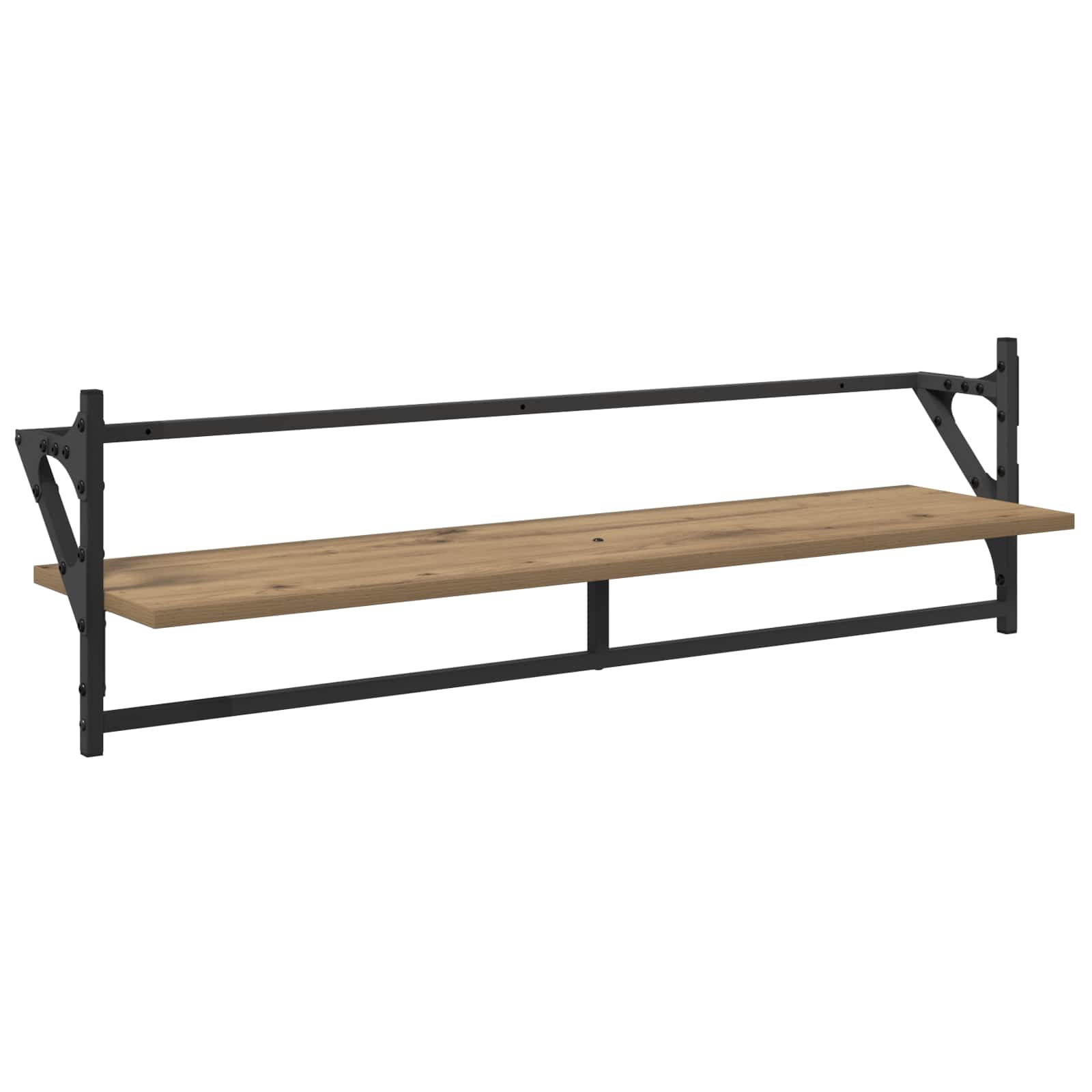 Set zidnih polica Zidne 6 pcs Umjetnički hrast 100 x 25 x 30 cm