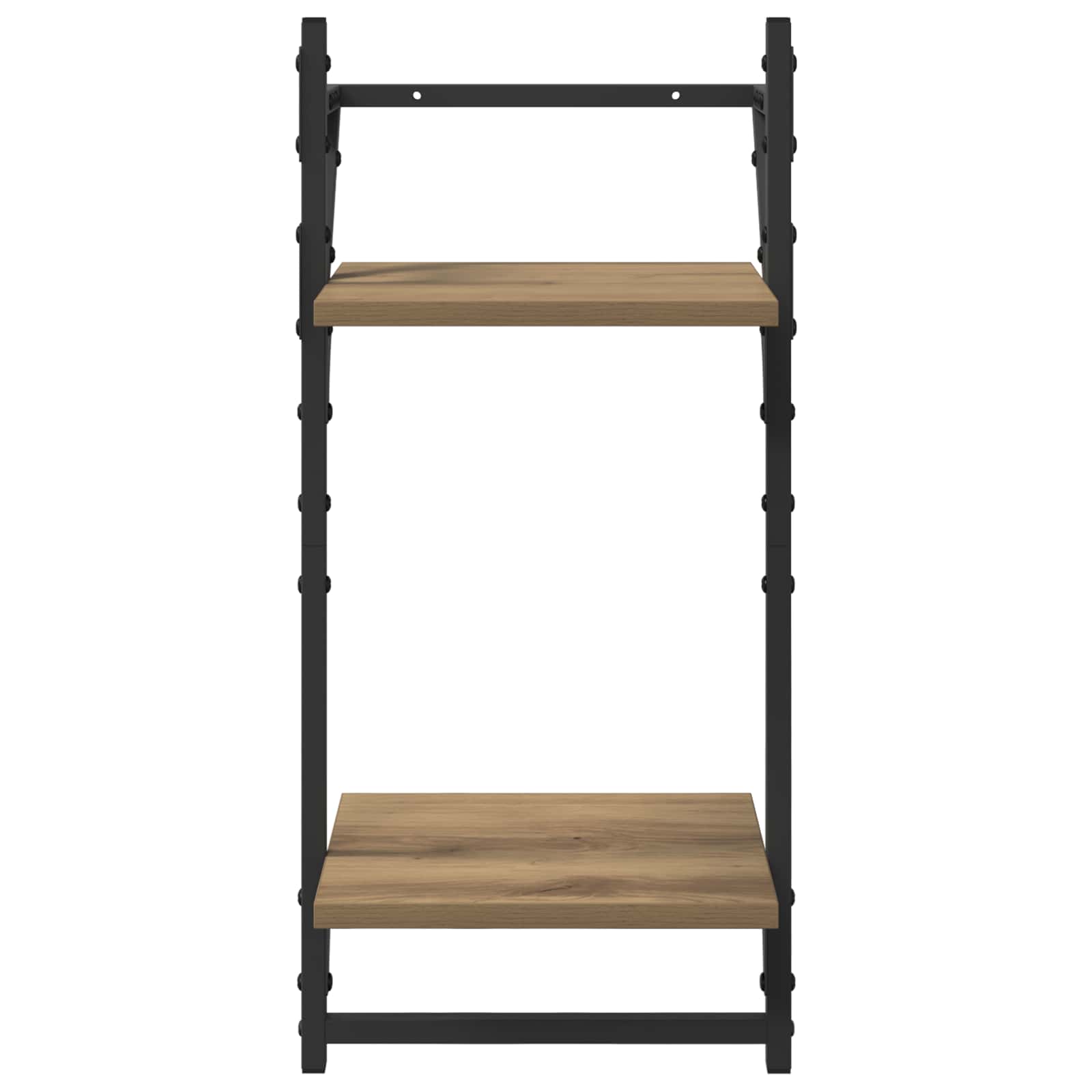 Set zidnih polica Zidne 6 pcs Umjetnički hrast 100 x 25 x 30 cm