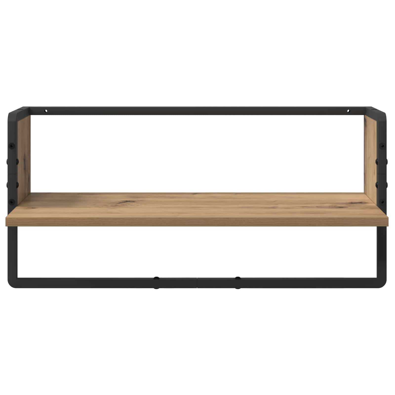Set zidnih polica Zidne 4 pcs Umjetnički hrast 65 x 25 x 30 cm